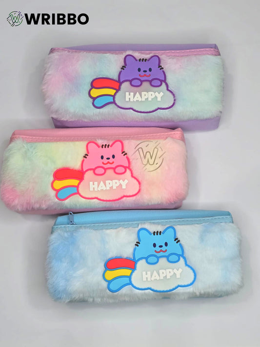 Double Zip Fur Pouch!