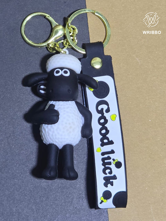 Black Sheep Emblem Keychain