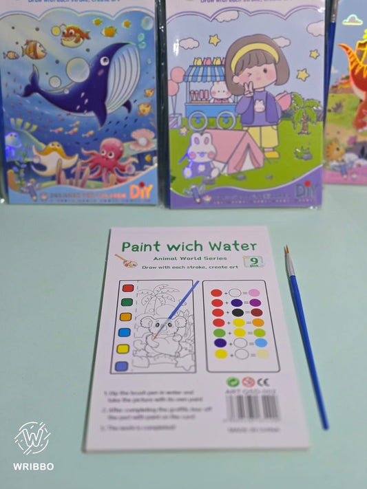 Watercolor Painting Book for Kids and Adults - Fun and Creative Art Projects