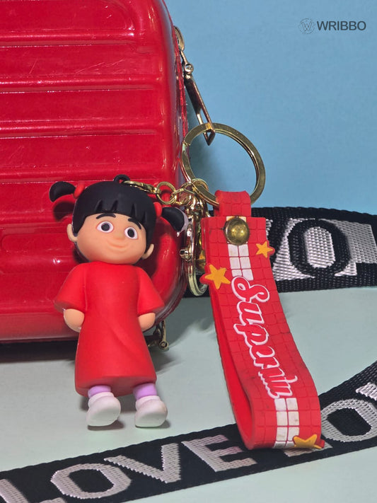 Red Doll Keychain - Cute and Collectible Accessory